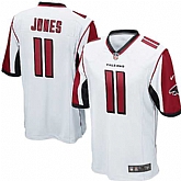 Nike Men & Women & Youth Falcons #11 Julio Jones White Team Color Game Jersey,baseball caps,new era cap wholesale,wholesale hats